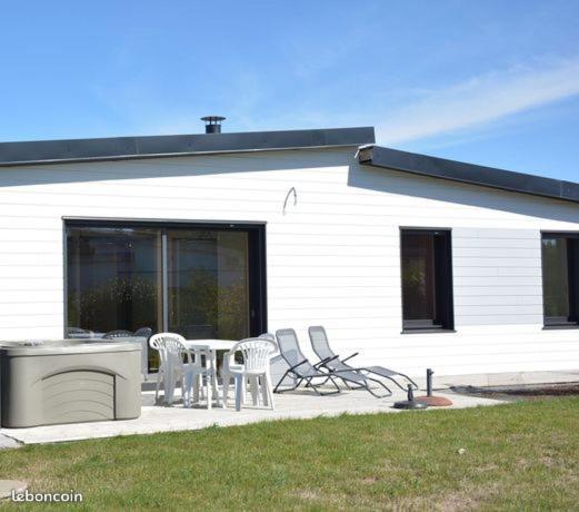 Maison bord de mer avec jacuzzi Névez Exterior foto