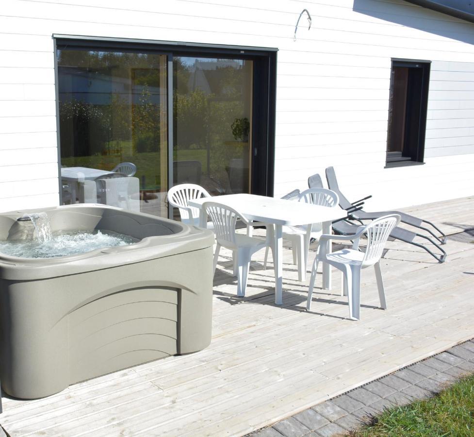 Maison bord de mer avec jacuzzi Névez Exterior foto